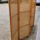 Vintage wicker claustra screen - 1950s