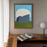 Original abstract painting 'vision of field'