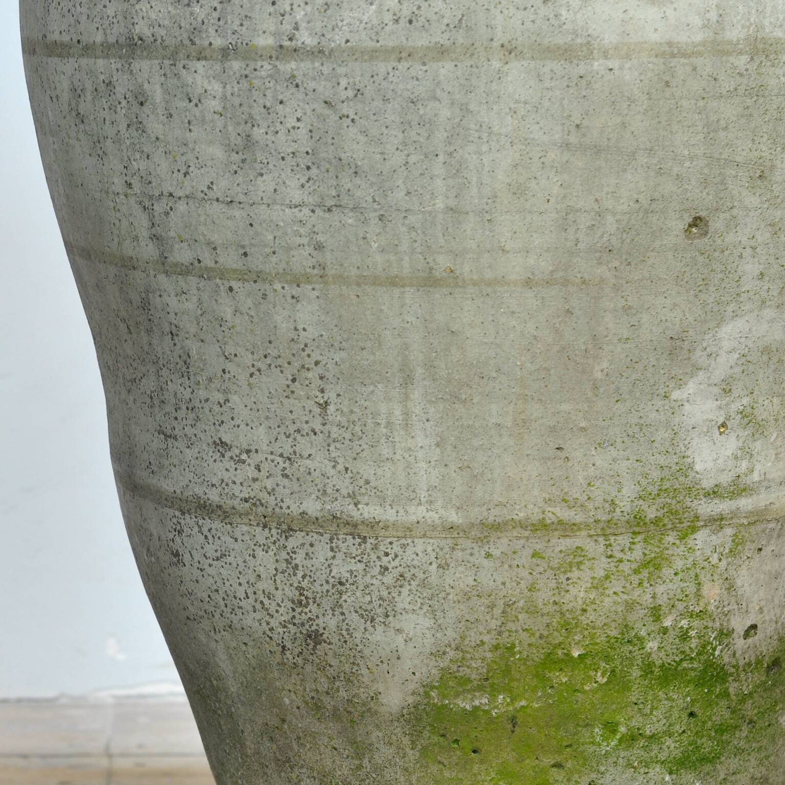 Large Turkish stone olive oil jar