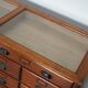 Large Pitch Pine Jewelry Counter/Cabinet, Paris, France, 1930s