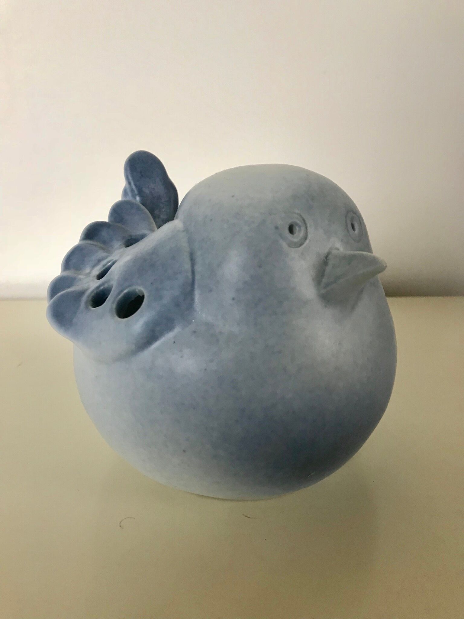 Ceramic bird creation virebent 60s
