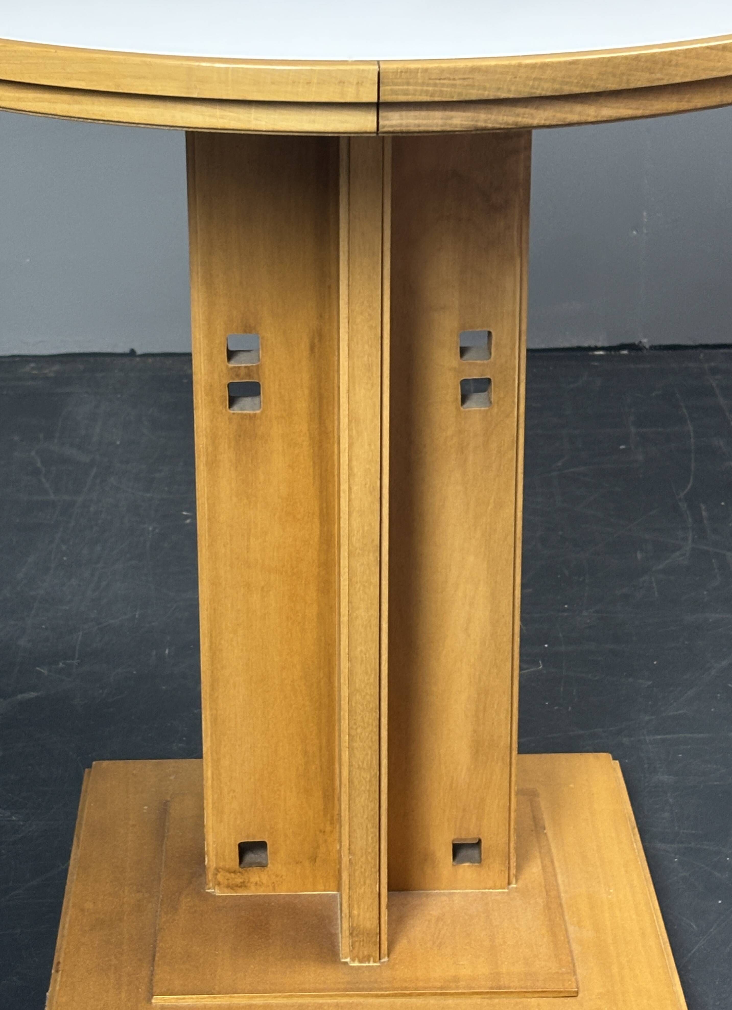 Postmodern side table by Umberto Asnago Giorgetti, Galaxy serie Italy 1980s