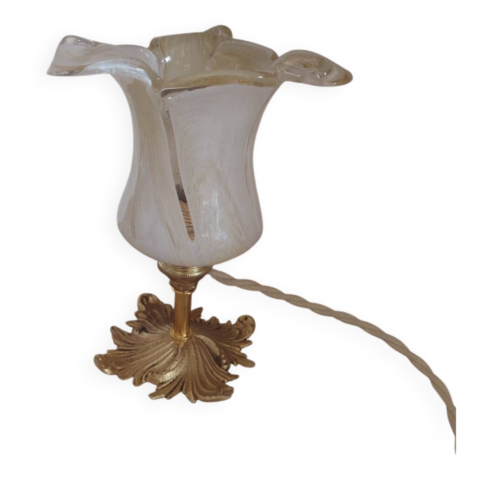 Murano flower bedside lamp