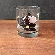 9 luminarc glasses model anaïs black rose vintage whisky glass