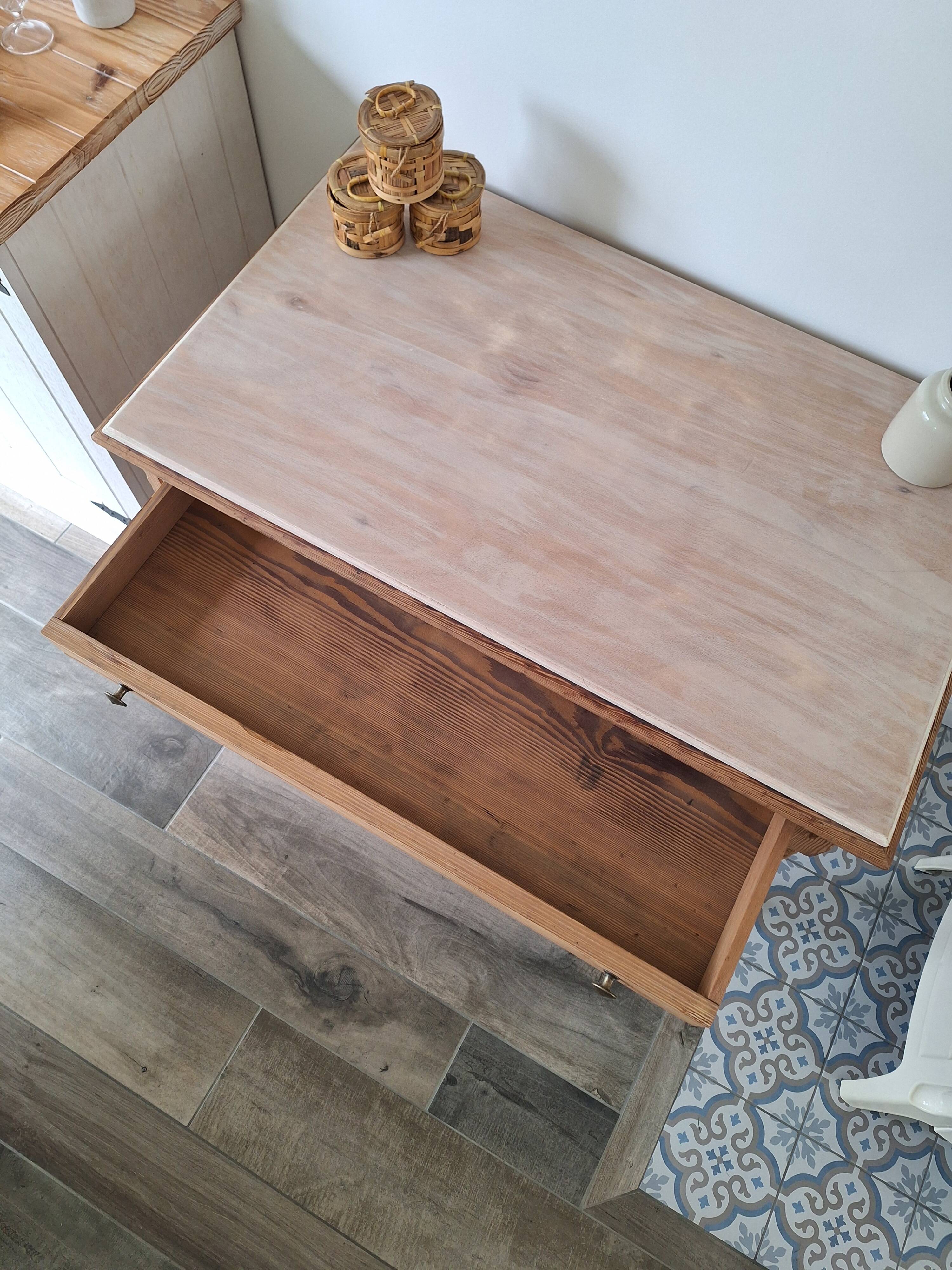 Farmhouse style side table