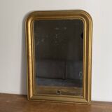 Louis Philippe mirror, late 19th century. Gilded. 88x62.
