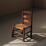 Low chair in Shaker style, United States, circa 1900