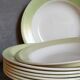 Eight earthenware plates from salins 50s