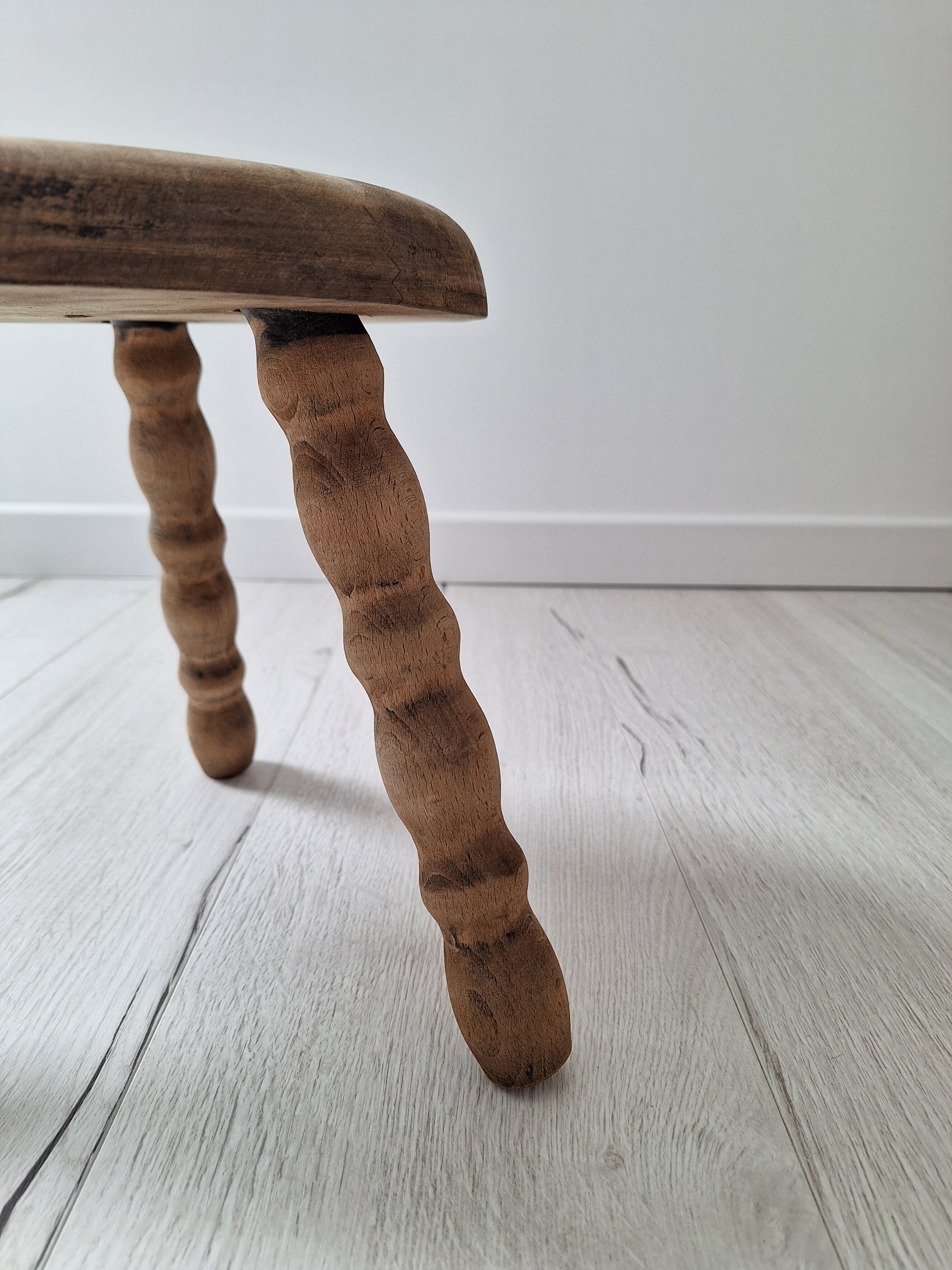 Vintage tripod stool