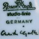 Studio Rosenthal Linie Vaas, intervenante Christa Goltz, 1980