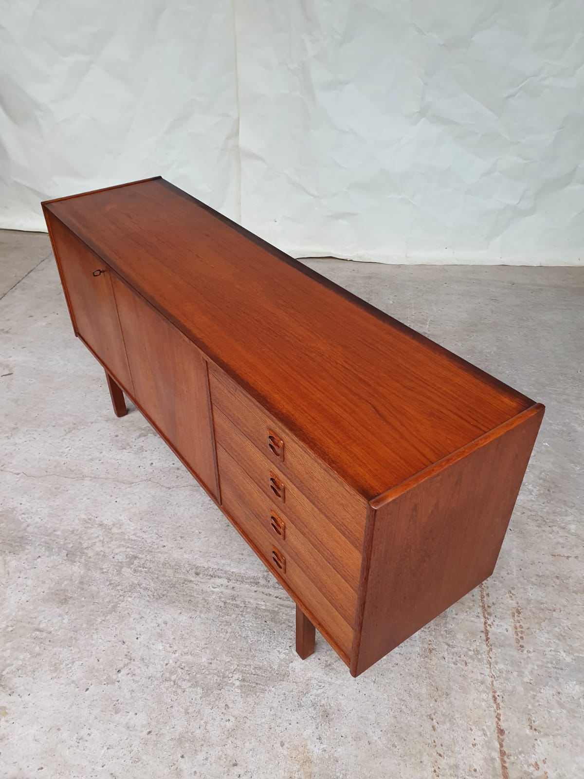 Danish sideboard with key