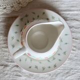 Pot à lait vintage en porcelaine anglaise Laura Ashley - Motif Rosebud