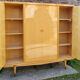 Wardrobe wardrobe and vintage shelves 50s, mirrors