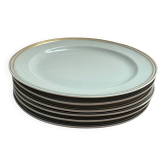 Petites assiettes en porcelaine de Limoges