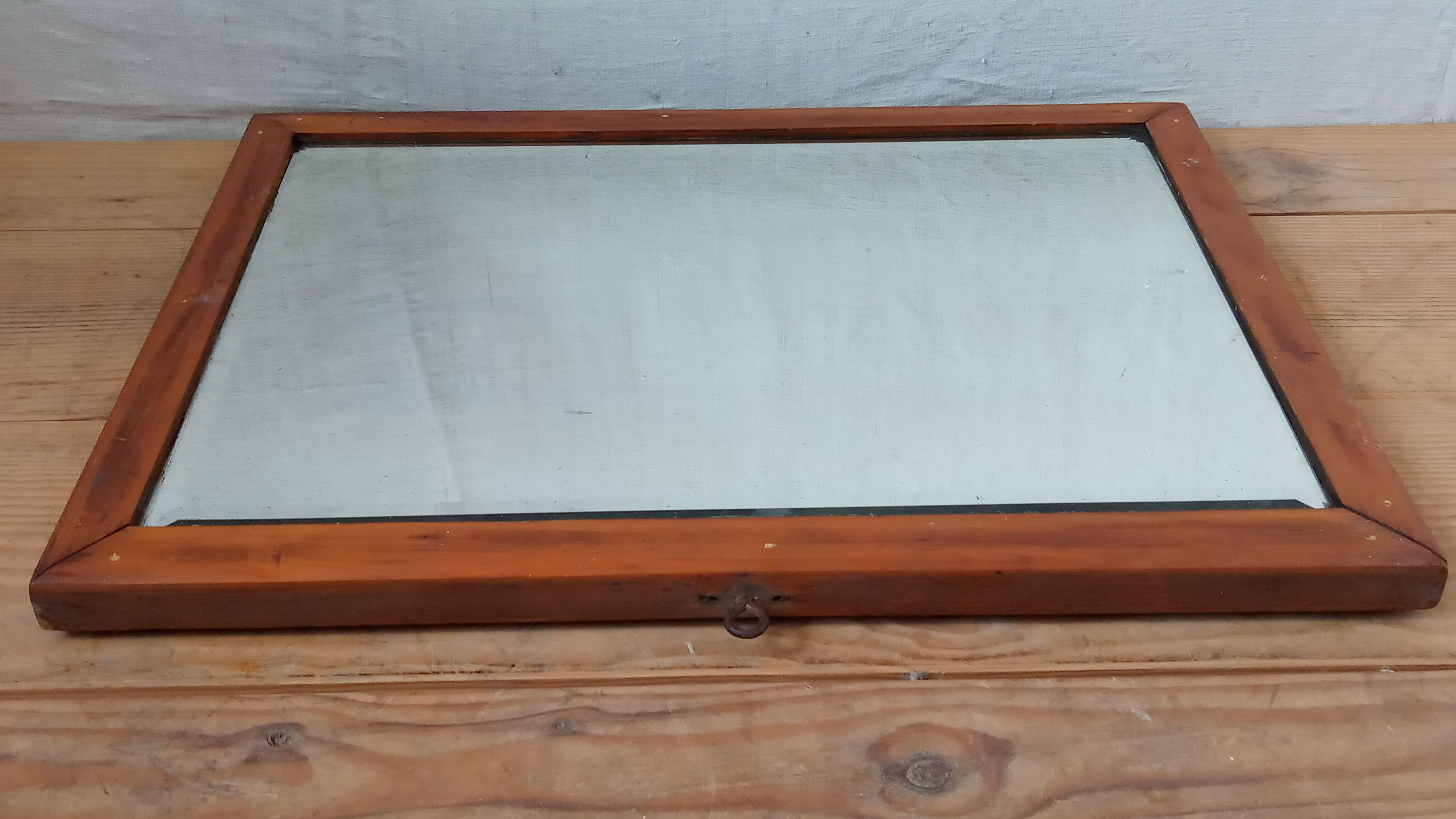 Miroir biseauté ancien 56×42 cm