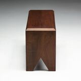 Mid-Century Walnut Bench, France, Late 20th Century