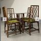 Table et chaises en rotin