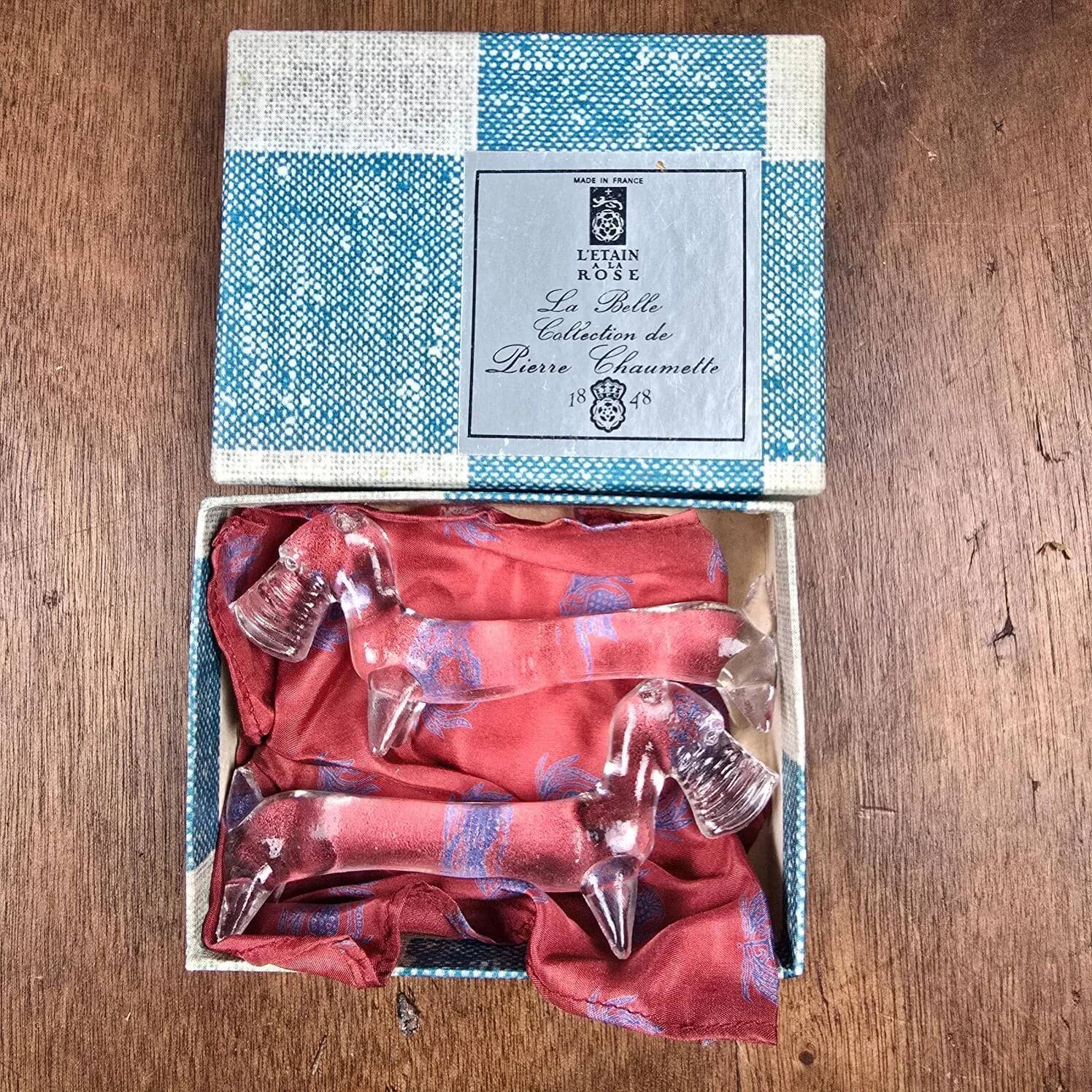 Set of 2 vintage Scottish Terrier knife rests – The Rose Tin