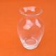1970s Violet vase Clear glass
