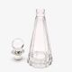 Oil and vinegar bottles in crystal by Paloma Picasso for Villeroy & Boch.