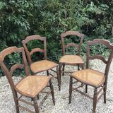 Four chairs during the Napoleon III era