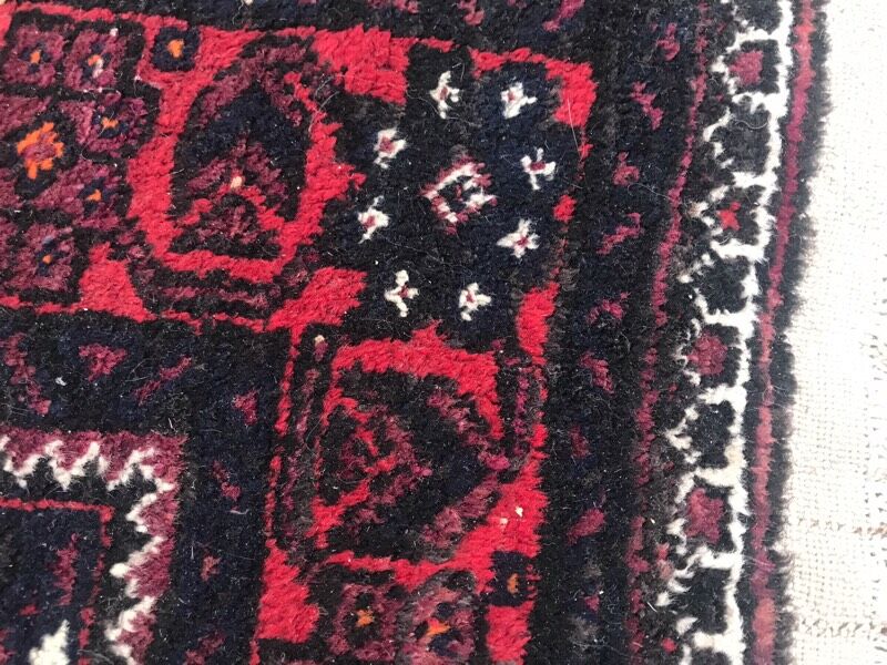 Old handmade Afghan belutch rug 100x154 cm