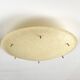 Mid-century minimalist fiberglass ceiling light, 1960s