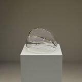 Rare grande sculpture abstraite en verre de Toni Zuccheri pour VeArt, années 1970, Italie