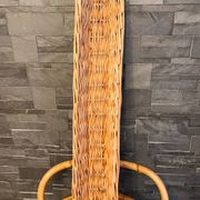 Ancienne panière de boulanger, en osier - 84cm