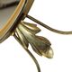 Vintage Fish Eye Convex Mirror Sunburst Witch Mirror Deknudt 46cm