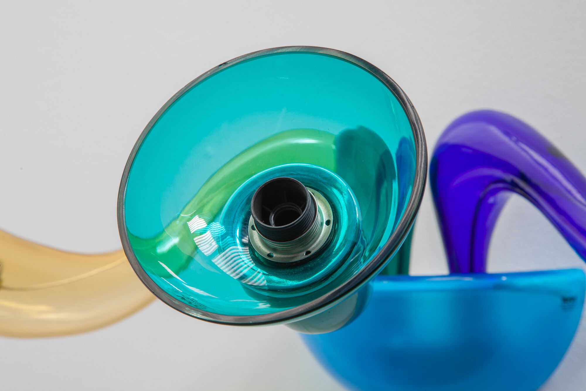 Murano wall multi colored sconce "Orni Halloween" by Ve-Art