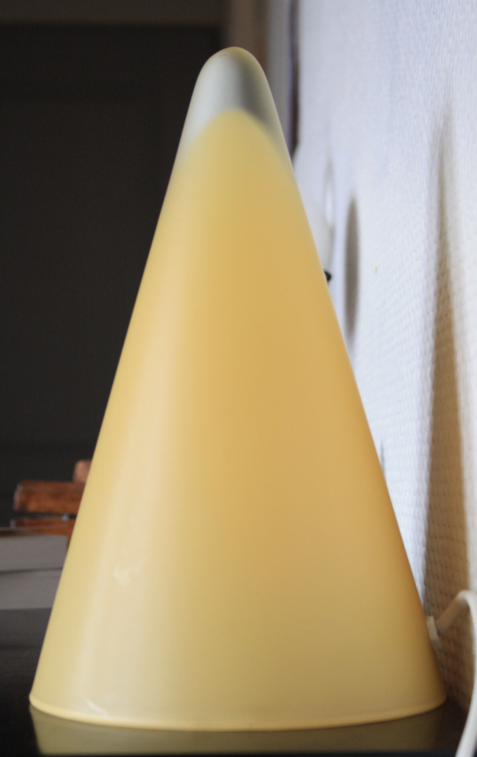 Lamp teepee cone glass