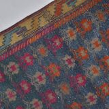 Geometric Design Oushak Runner Rug sku 2540