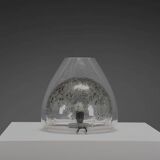 Large Murano glass table lamp by La Murrina, Italy 1970s