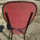 2 vintage chairs, metal and skaï