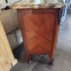 Small Louis XV Transition jump commode, Breccia marble, 79 cm