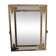 Antique oak mirror, rockwork style, early 20th century.
