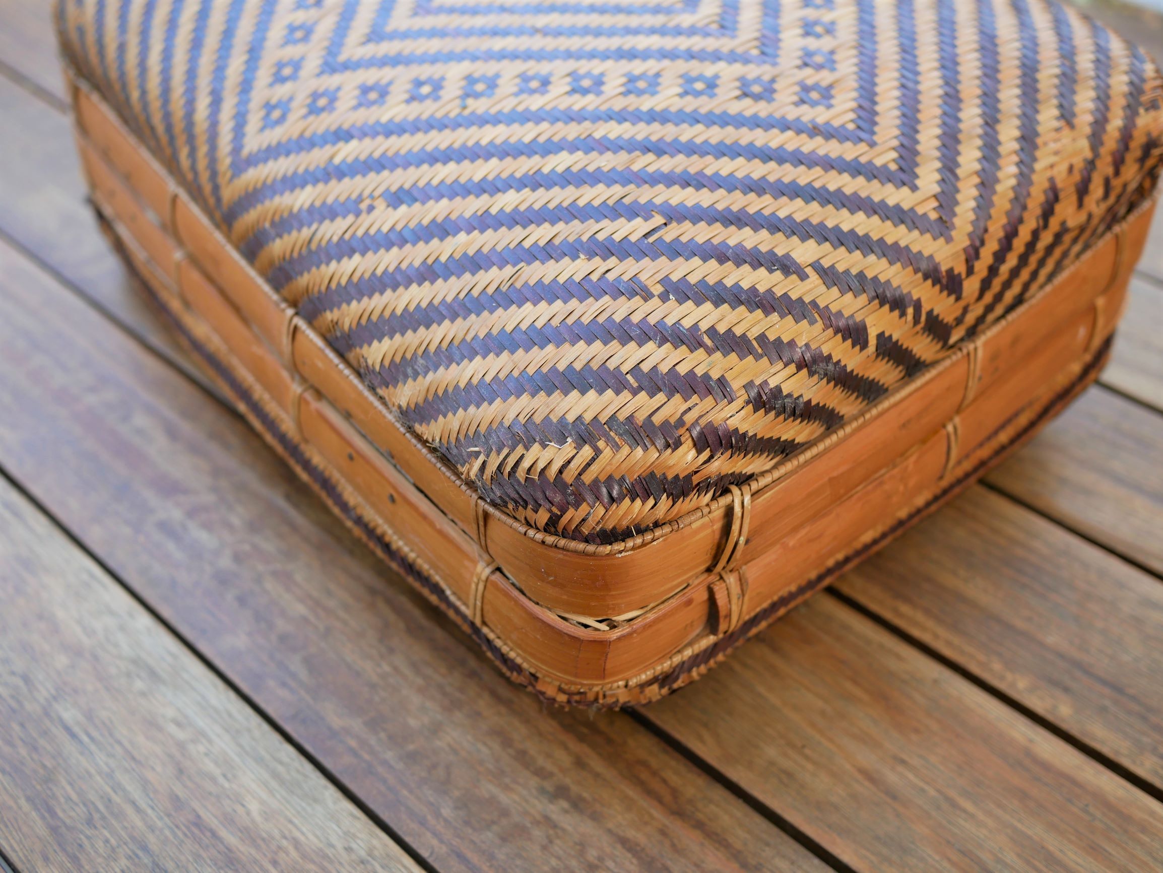 Vintage Wicker suitcase