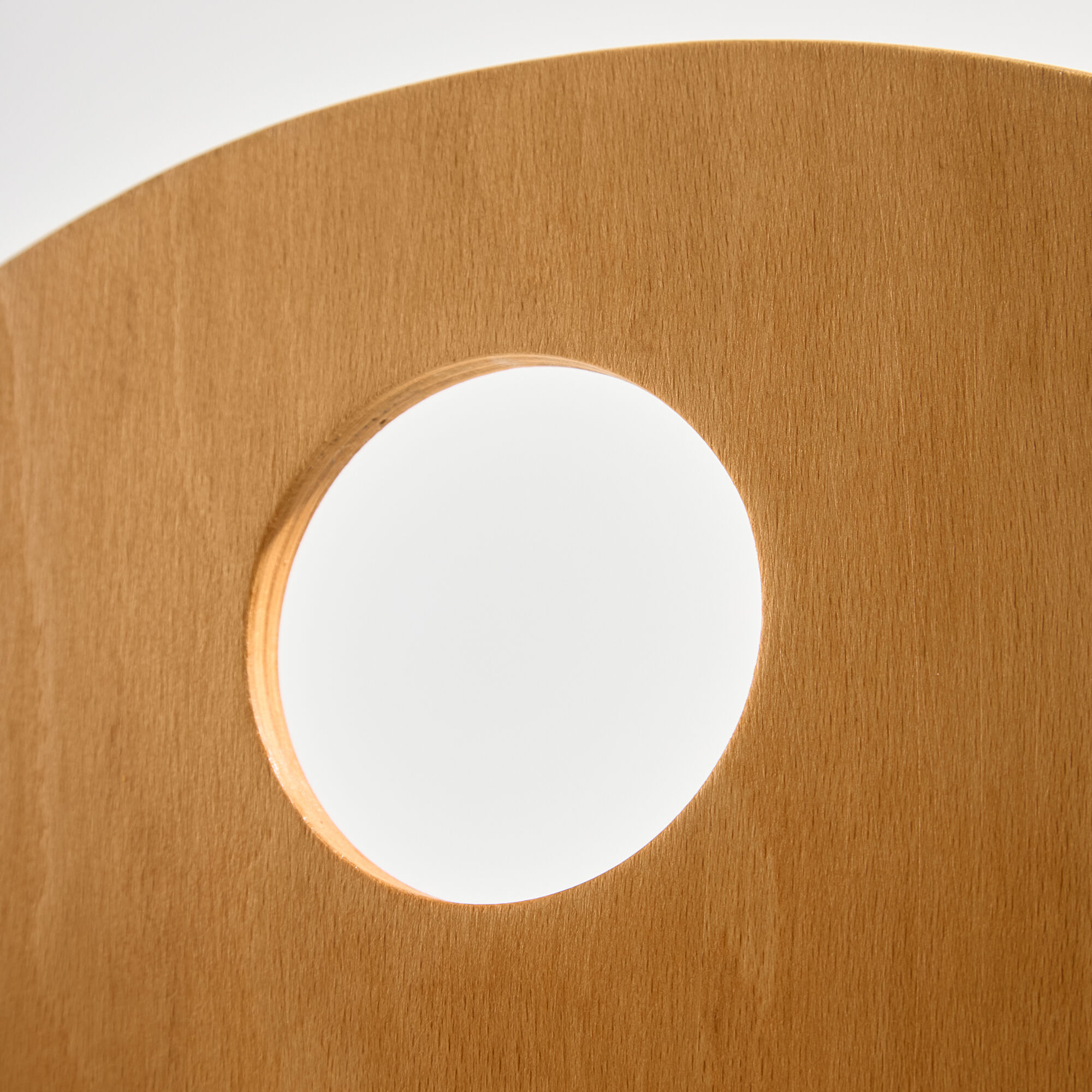 Stackable beech chair