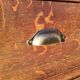 Louis-Philippe 19th century solid oak chest of 4 drawers