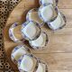 Lot of 10 old soup plates - Badonvillier Bornéo model