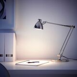 Ikea antifoni desk lamp, nickel-plated