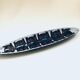 Art ceramic surfboard bowl dish by Rogier Vandeweghe for Perignem Studio, Belgium, 1960s