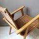Se of Vintage rattan armchair
