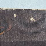 Painting on canvas former ballet dancers signed