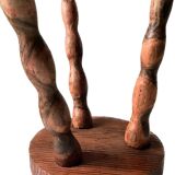 Fiddle milking stool