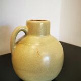 Vintage sleek handle vase