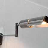 Vintage Space Age Wall Lamp Haloprofil by V. Frauenknecht for Swisslamps International, 1970s