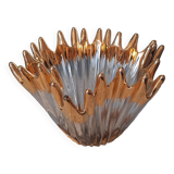 Vintage Bayel crystal vase bowl