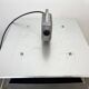 Large Silver Industrial Factory Pebdant Lamp, 1970s